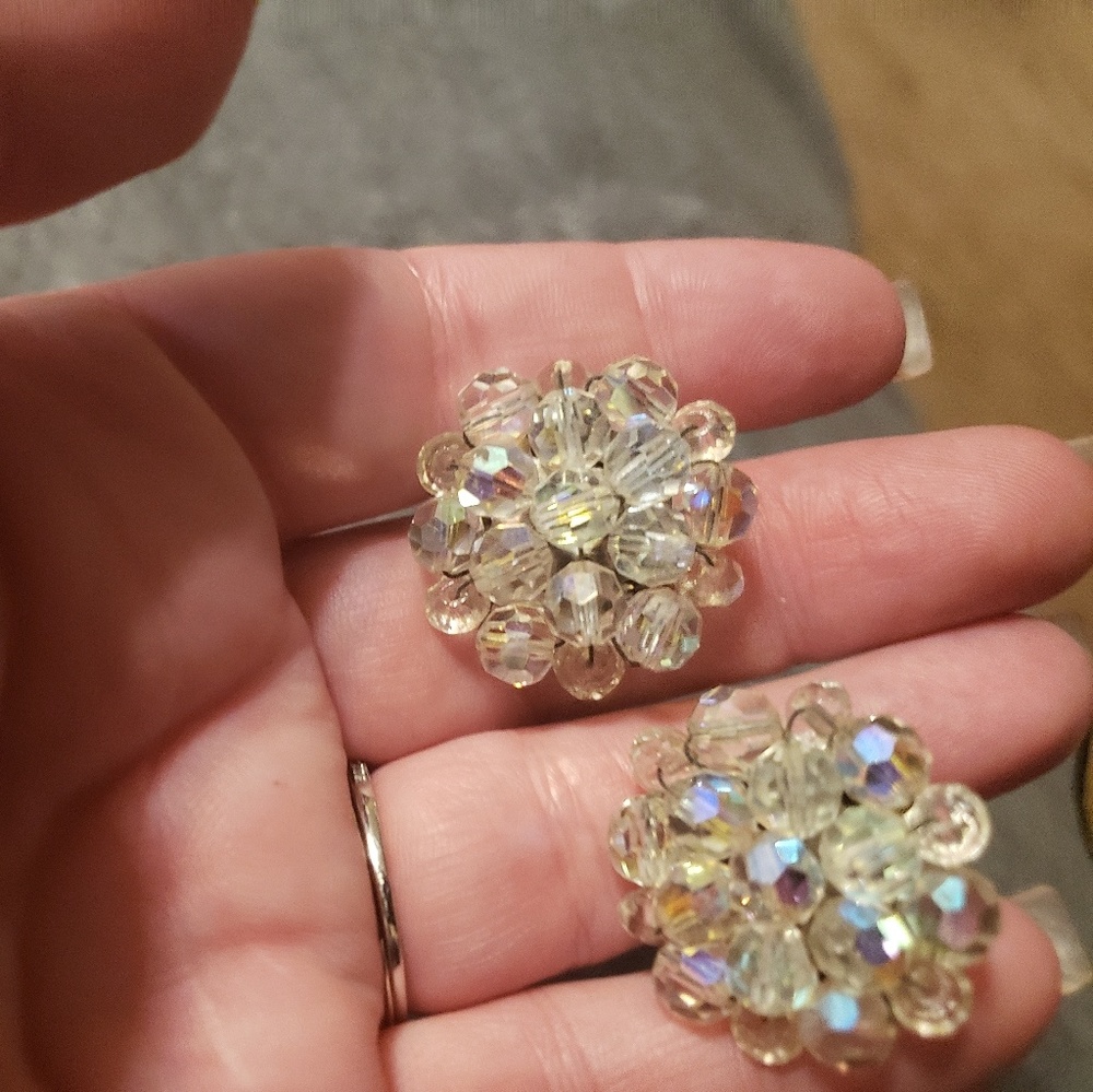 Vintage earrings great for prom